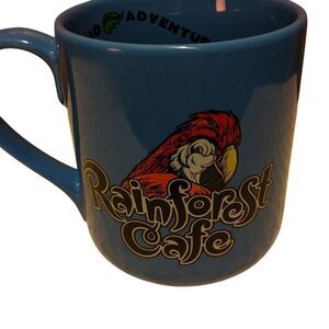 Vintage Rainforest Cafe Coffee Mug NWOT 1999